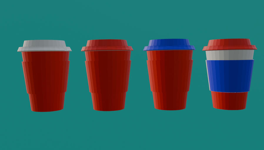 My First Modelling in Blender.